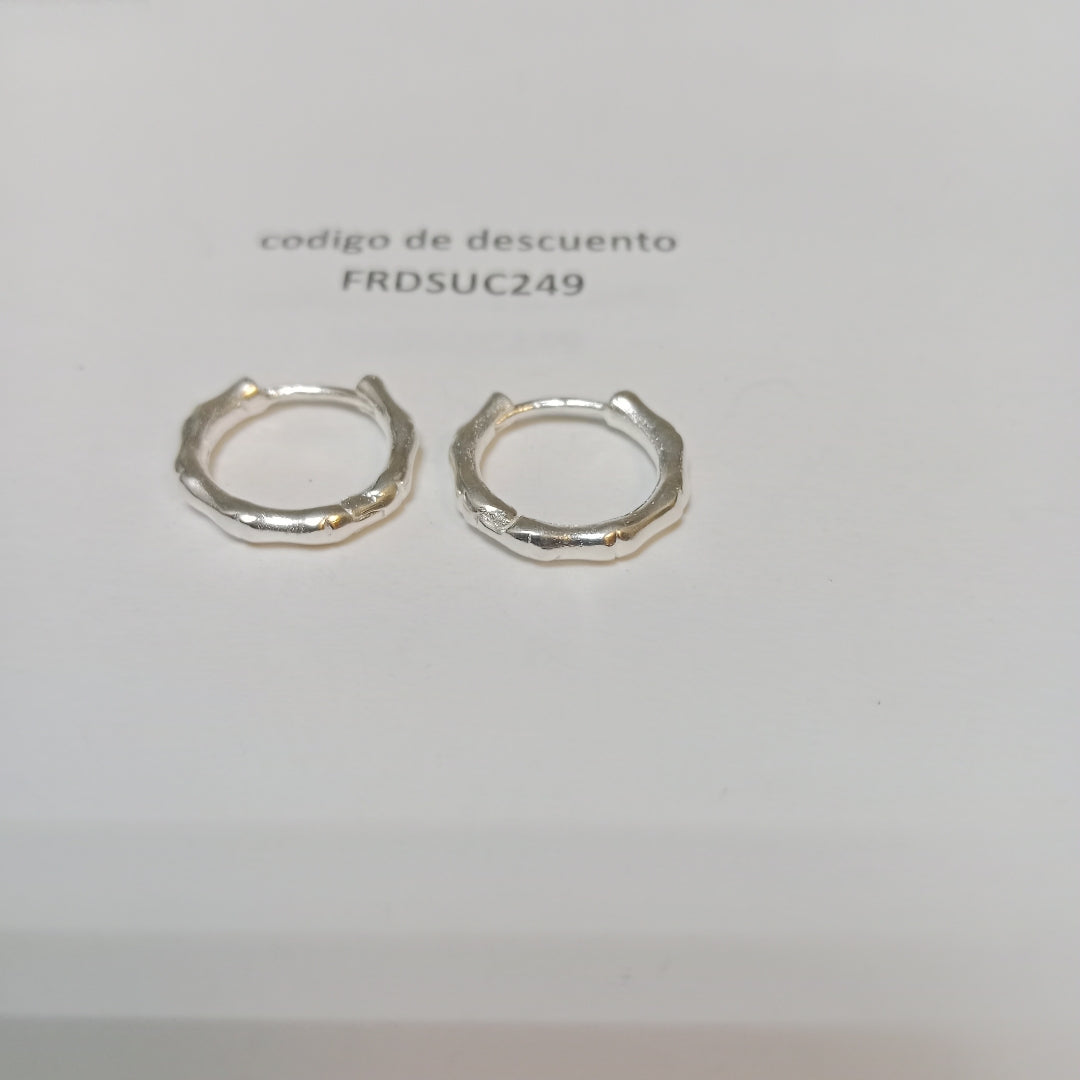ARRACADAS ESPECIAL PLATA .925 2.9 GR (NUEVO)