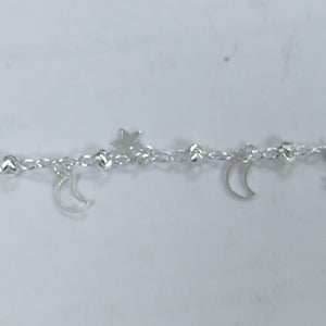 PULSERA TEJIDO TEJIDO ESPECIAL PLATA .925 18 CM 3.1 GR (NUEVO)