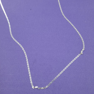 CADENA TEJIDO ESPEJO PLATA .925 60 CM 4.3 GR (NUEVO)
