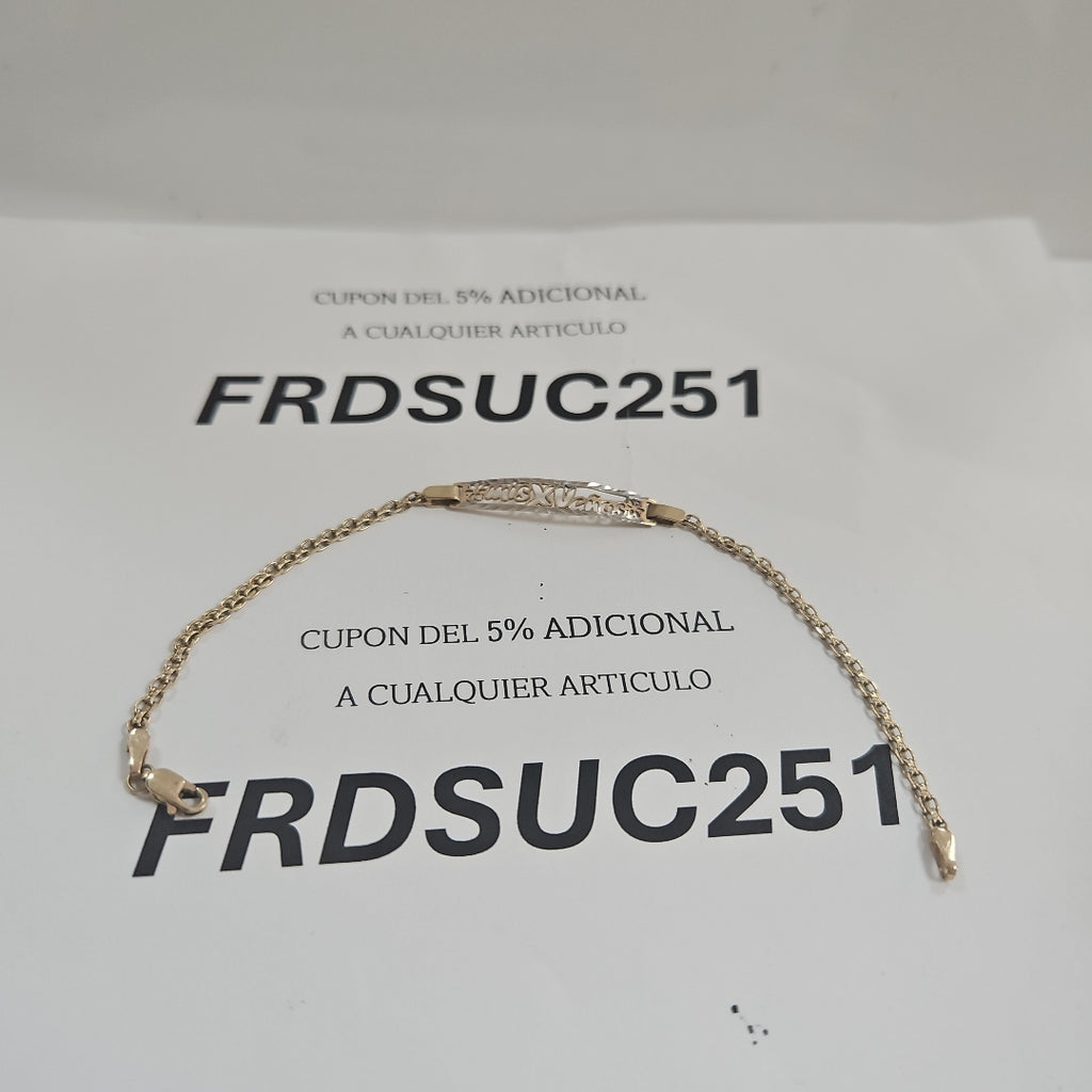 ESCLAVA ORO 10 K 2.4 GRMS (SEMINUEVO)