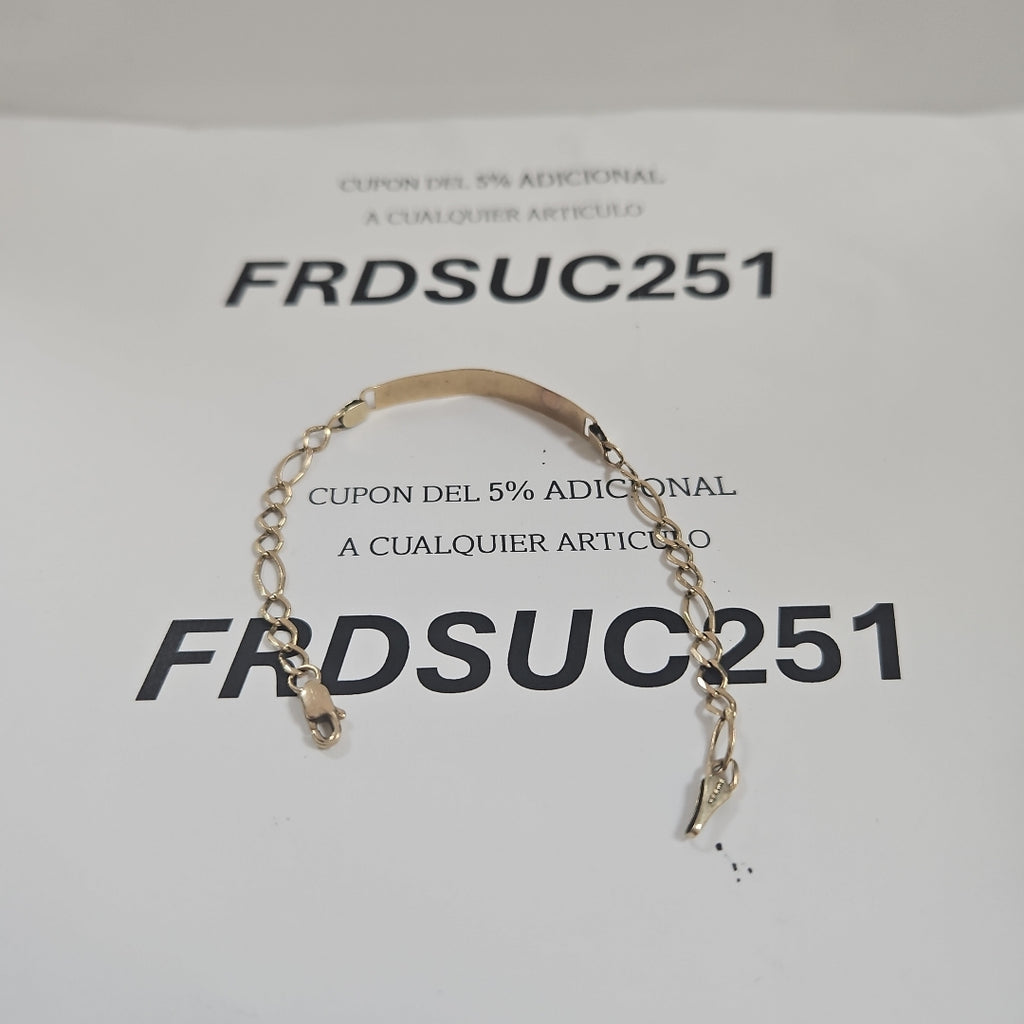 ESCLAVA ORO 10 K 2,70 GRMS (SEMINUEVO)