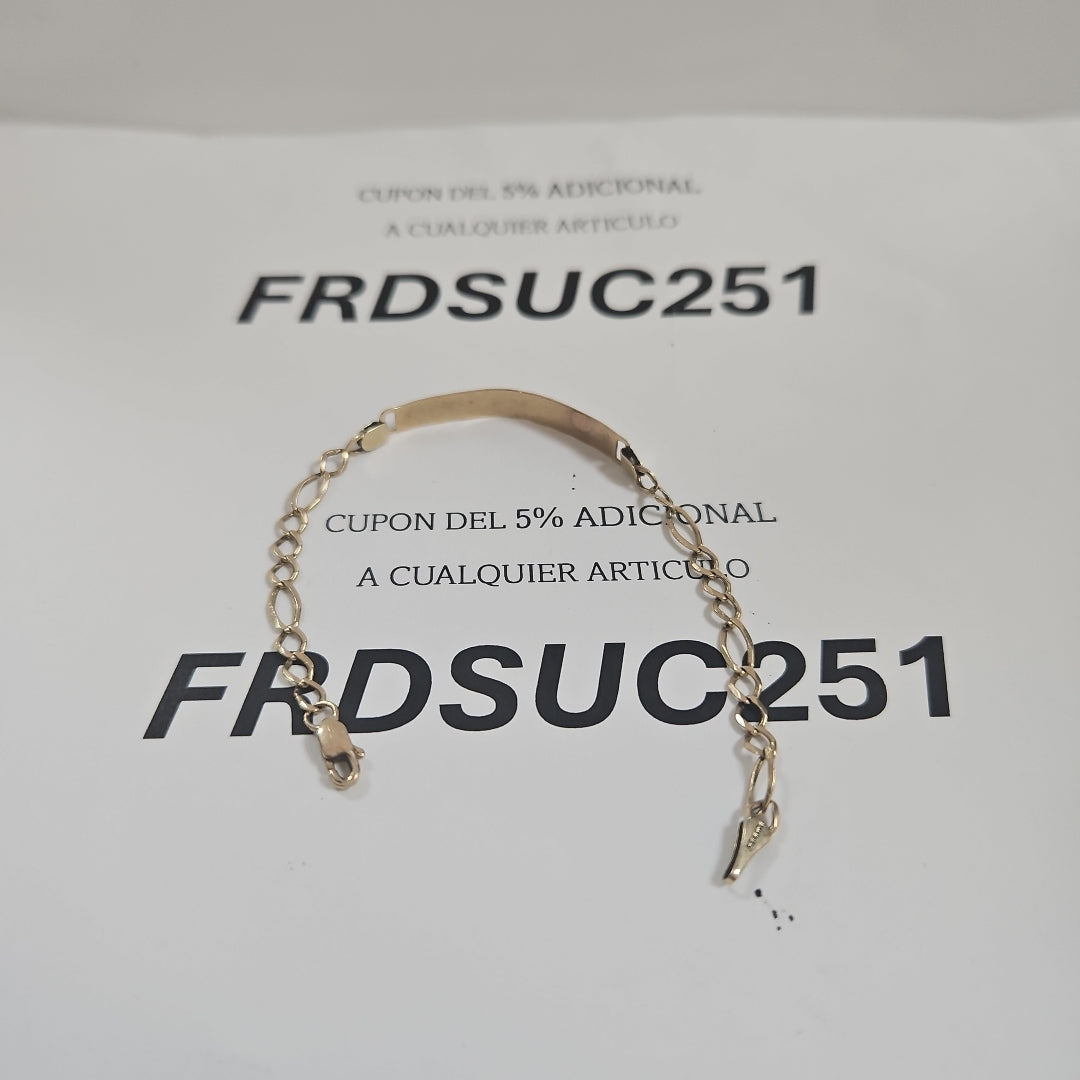 ESCLAVA ORO 10 K 2,70 GRMS (SEMINUEVO)