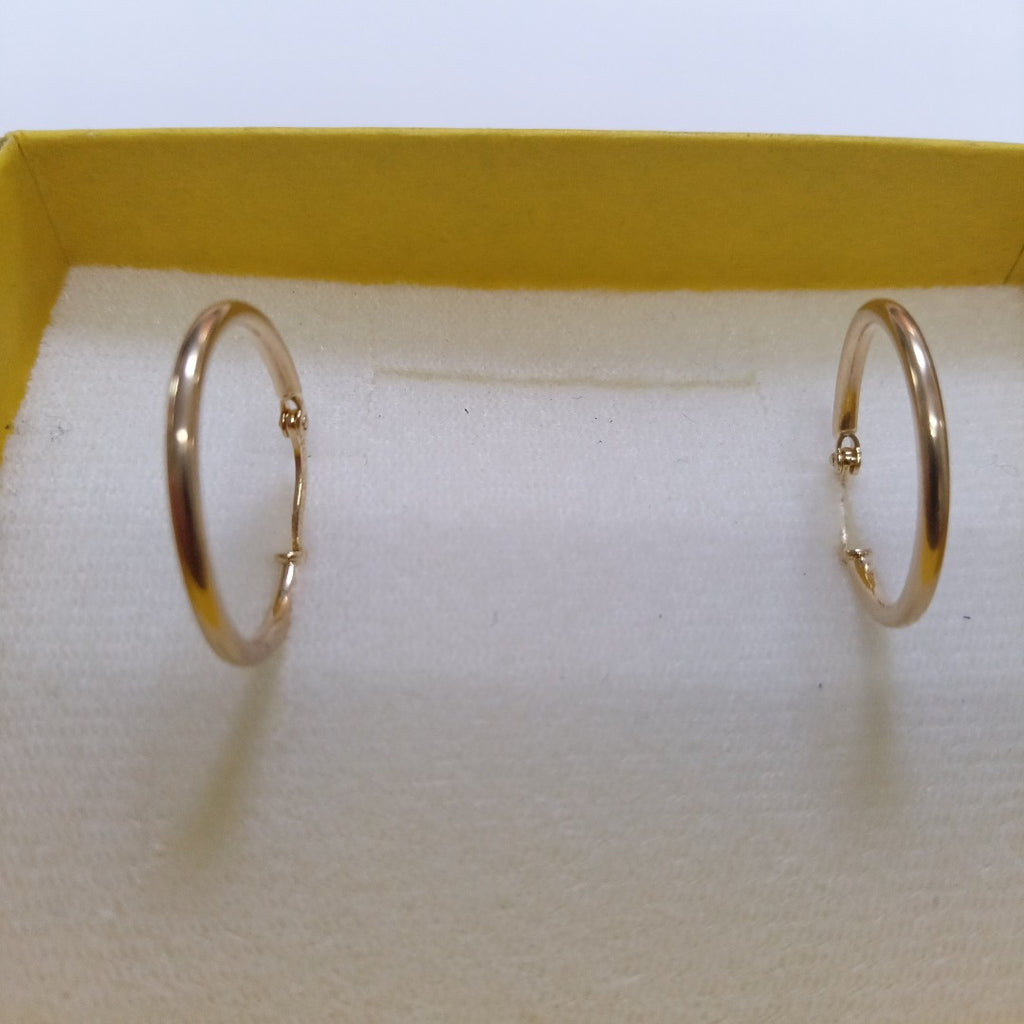 ARRACADAS PAR ORO 14 K 1.6 GRMS (SEMINUEVO)