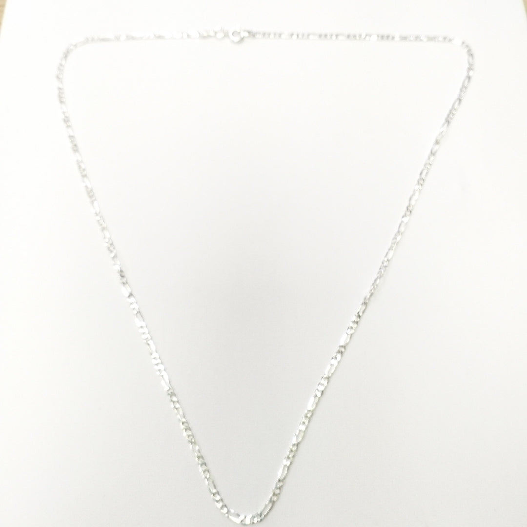 CADENA TEJIDO 3X1 PLATA .925 55 CM 4.2 GR (NUEVO)