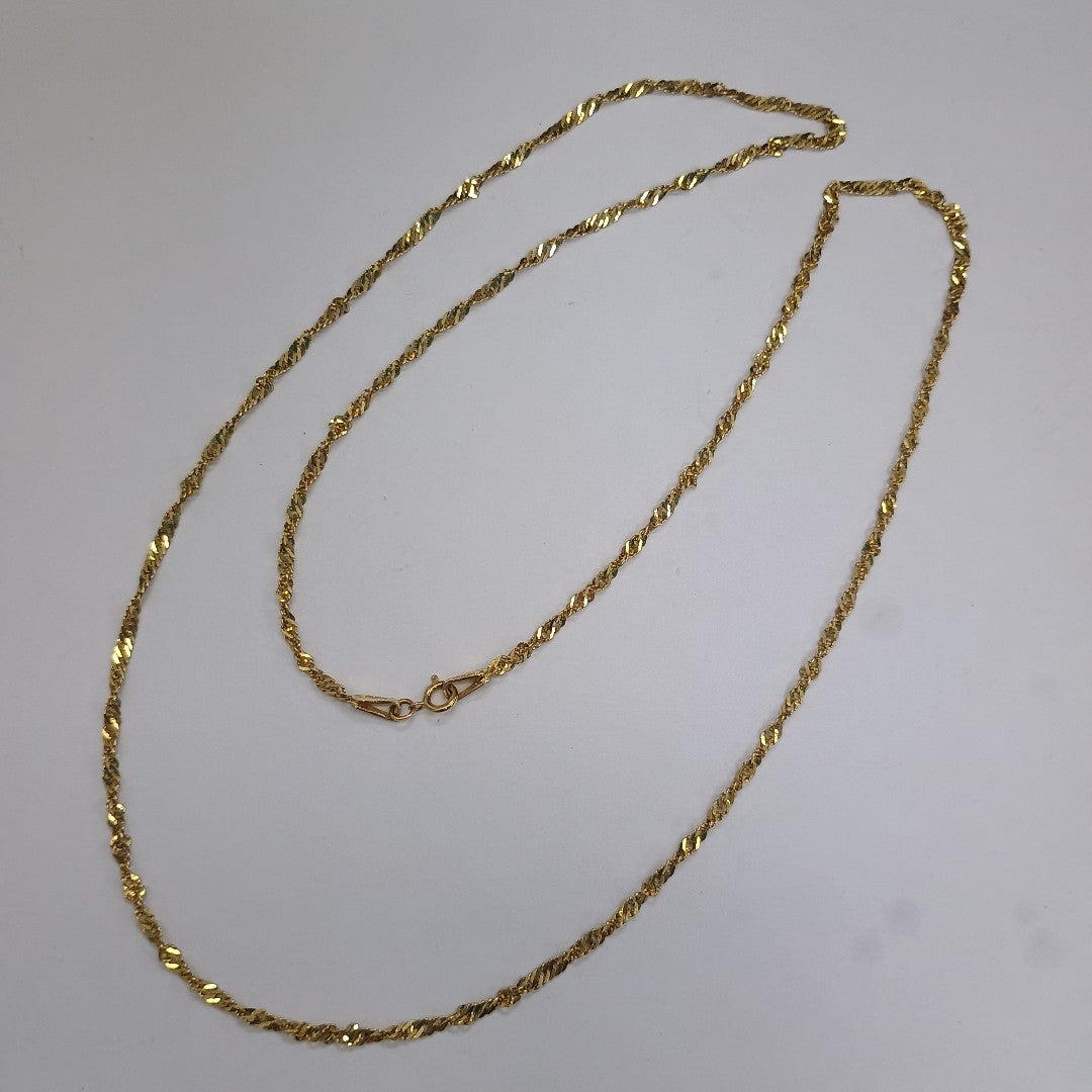 CADENA ORO 14 K 3 GRMS (SEMINUEVO)