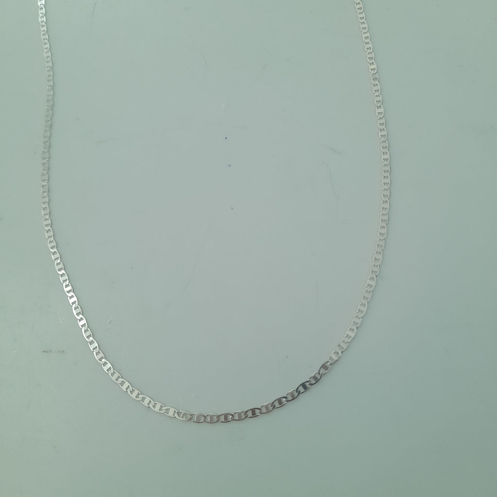 CADENA TEJIDO ESPEJO PLATA .925 55 CM 4 GR (NUEVO)