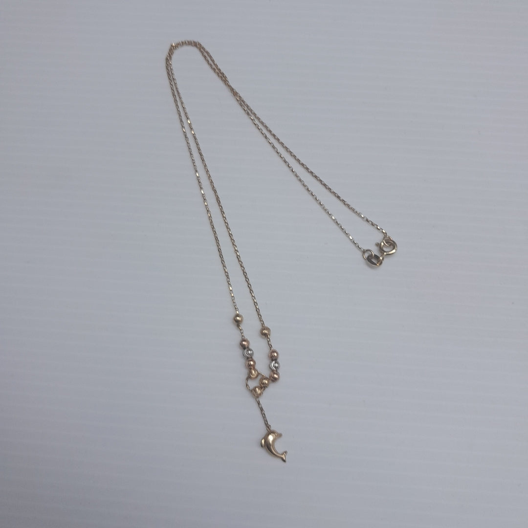 CADENA ORO 14 K 2,30 GRMS (SEMINUEVO)