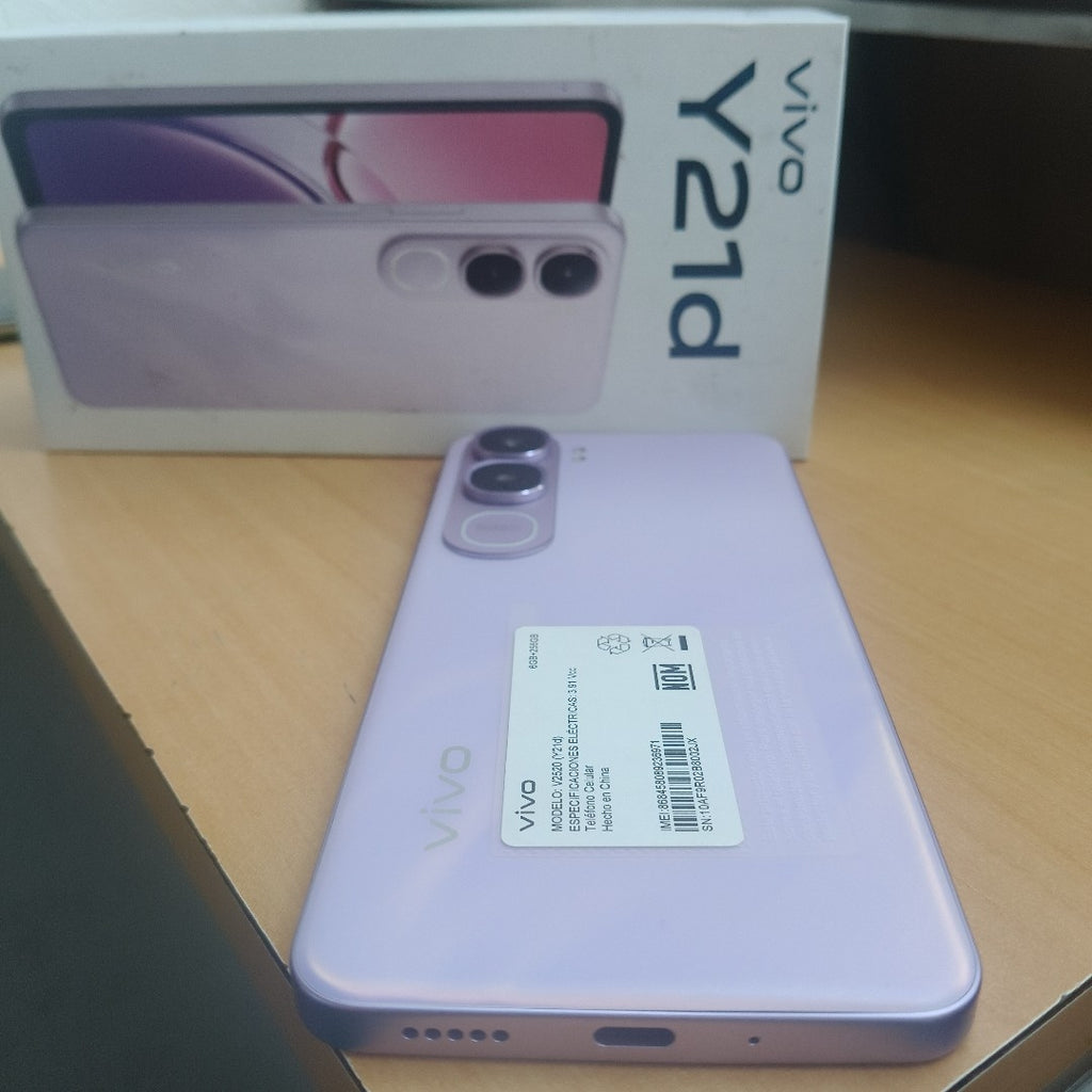 CELULAR VIVO Y21D V2520 (2025) 256 GB 6 GB RAM (SEMINUEVO)