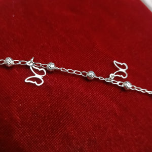 PULSERA TEJIDO ESPECIAL PLATA .925 18 CM 2.8 GR (NUEVO)