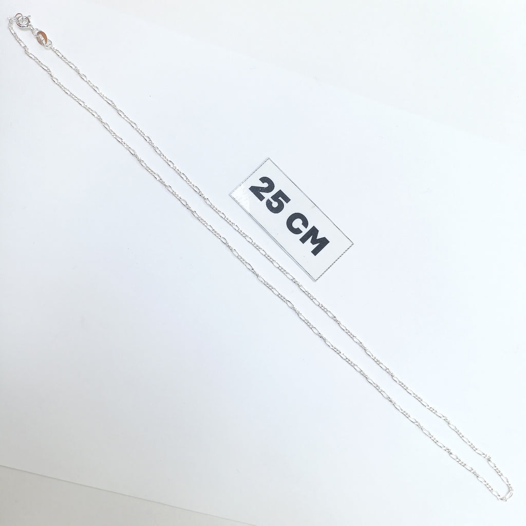 CADENA TEJIDO 3X1 PLATA .925 50 CM 2.3 GR (NUEVO)