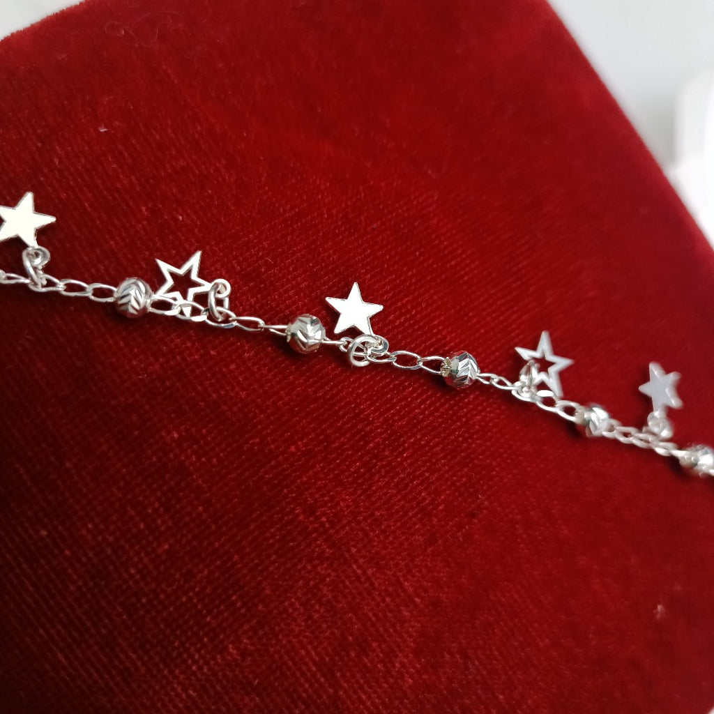 PULSERA TEJIDO ESPECIAL PLATA .925 18 CM 3 GR (NUEVO)