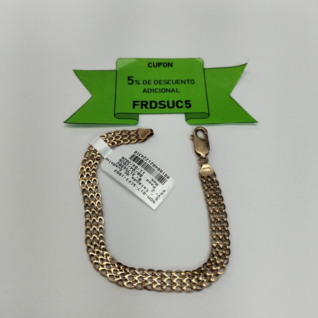 PULSERA ORO 14 K 6,40 GRMS (SEMINUEVO)