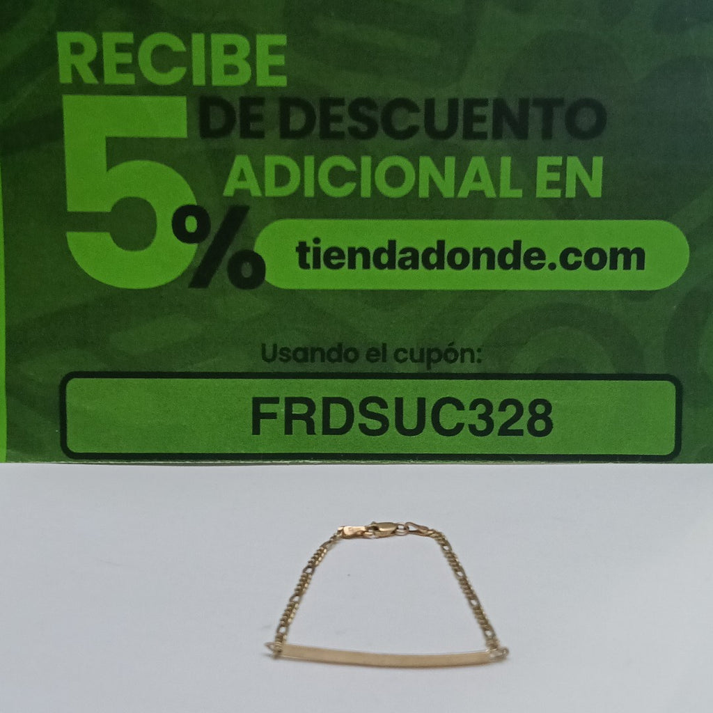 ESCLAVA ORO 10 K 3,20 GRMS (SEMINUEVO)