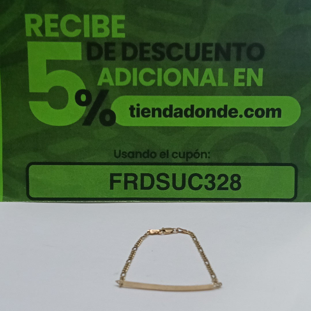 ESCLAVA ORO 10 K 3,20 GRMS (SEMINUEVO)
