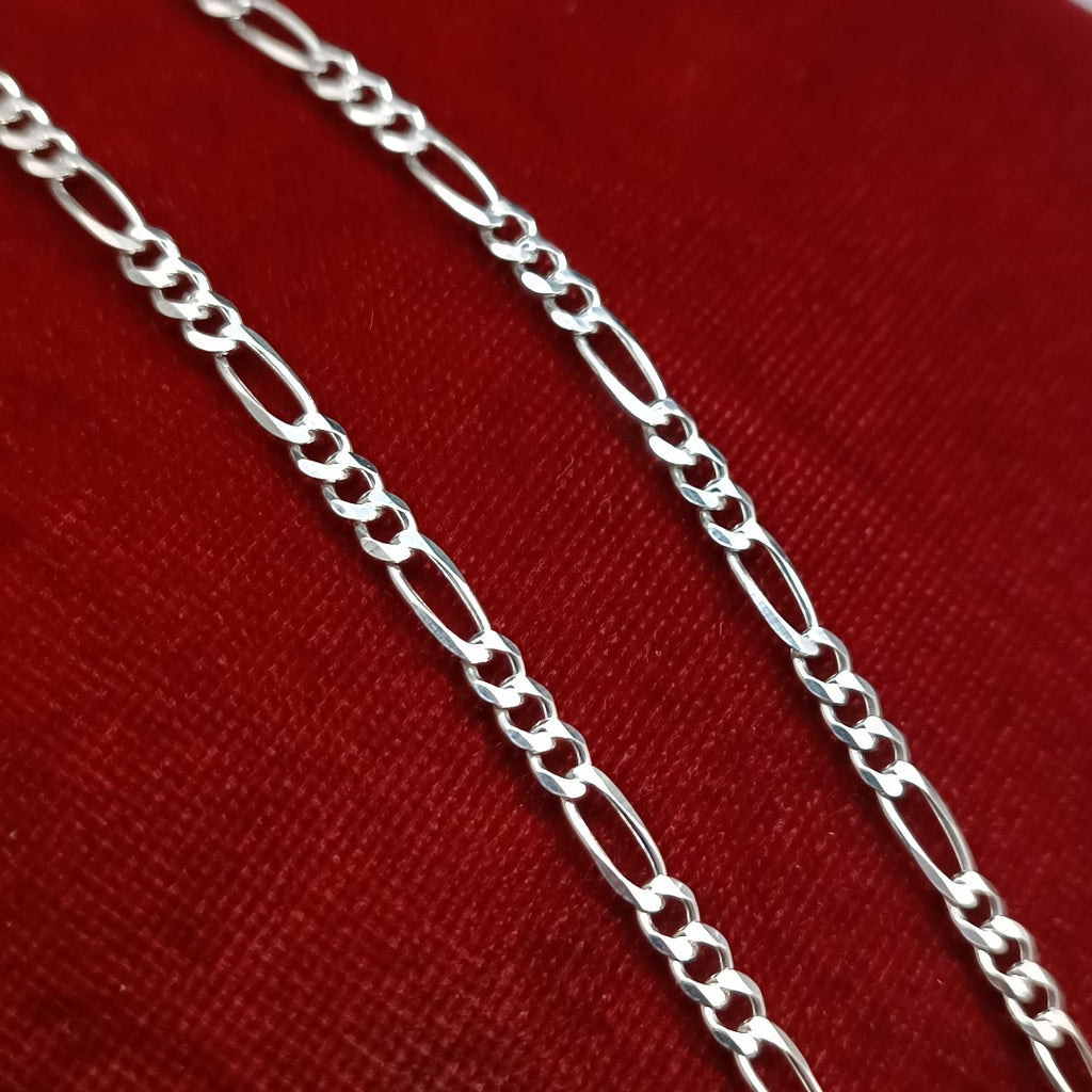 CADENA TEJIDO 3X1 PLATA .925 55 CM 7.7 GR (NUEVO)