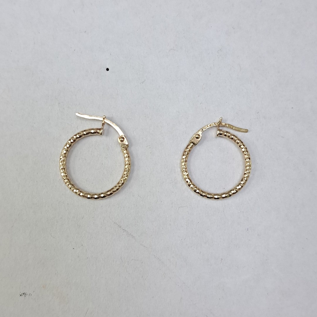 ARRACADAS PAR ORO 10 K 1.5 GRMS (SEMINUEVO)