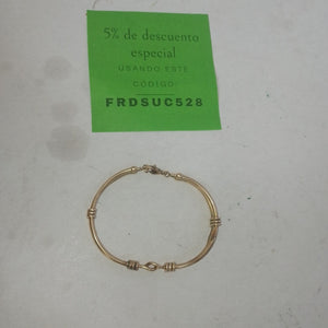 PULSERA ORO 14 K 12.9 GRMS (SEMINUEVO)