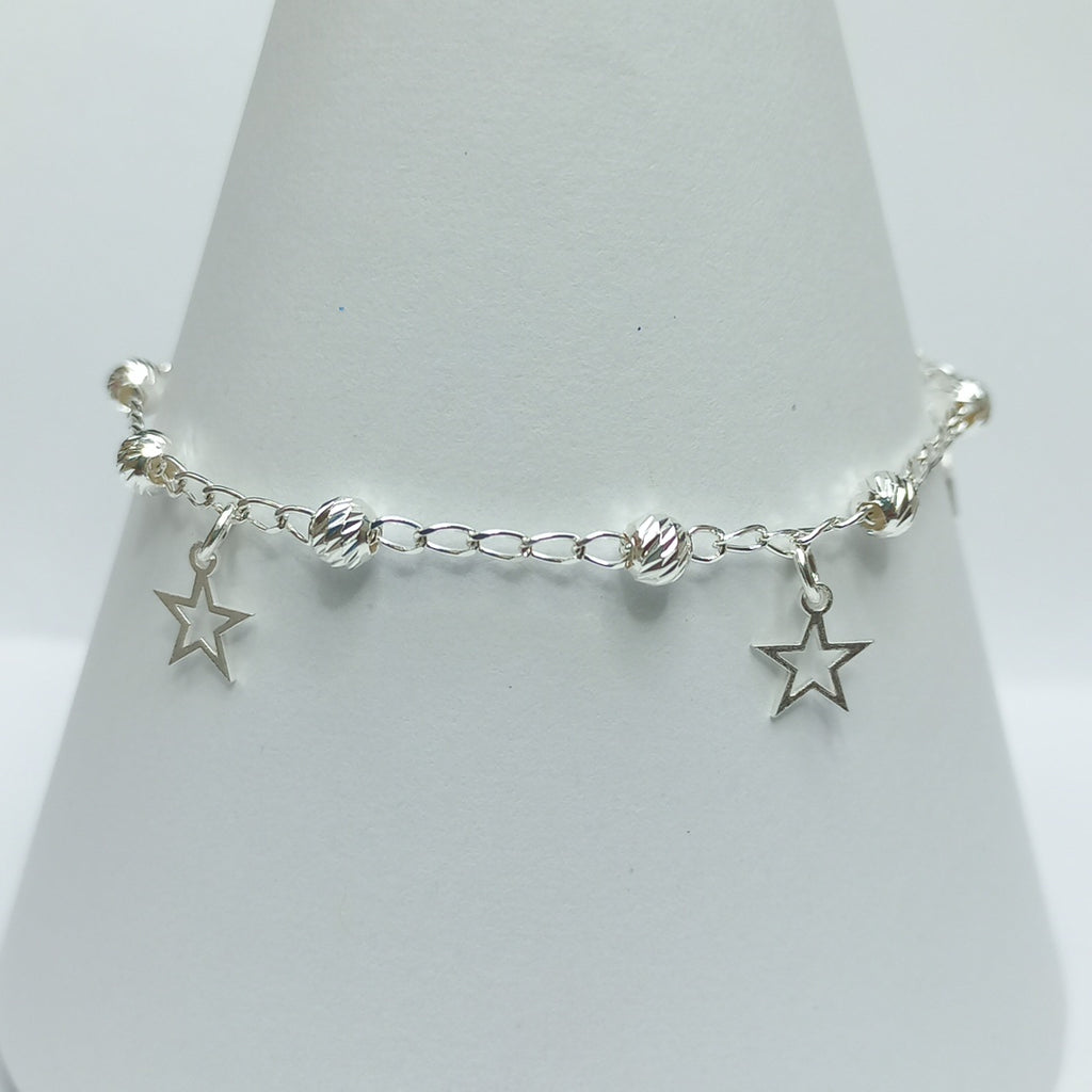 PULSERA TEJIDO ESPECIAL PLATA .925 18 CM 2.6 GR (NUEVO)