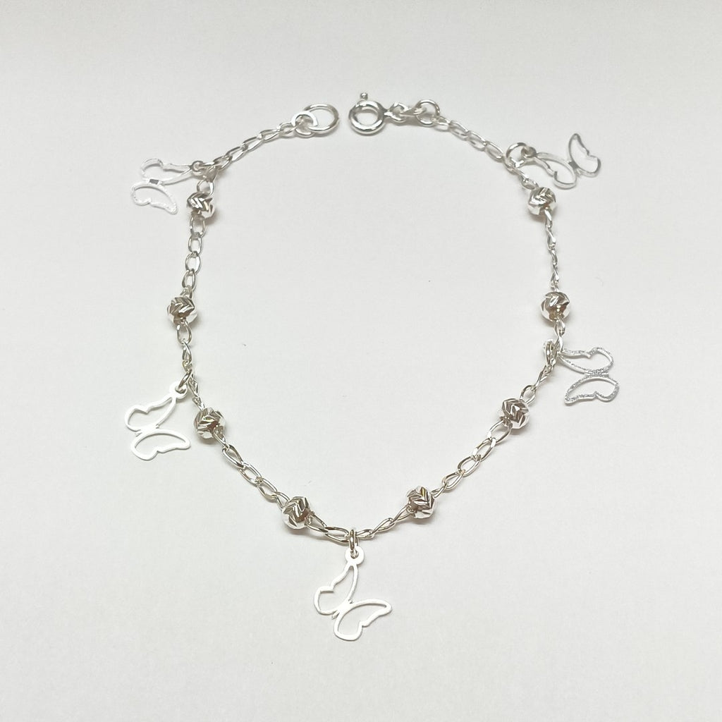 PULSERA TEJIDO ESPECIAL PLATA .925 18 CM 2.8 GR (NUEVO)