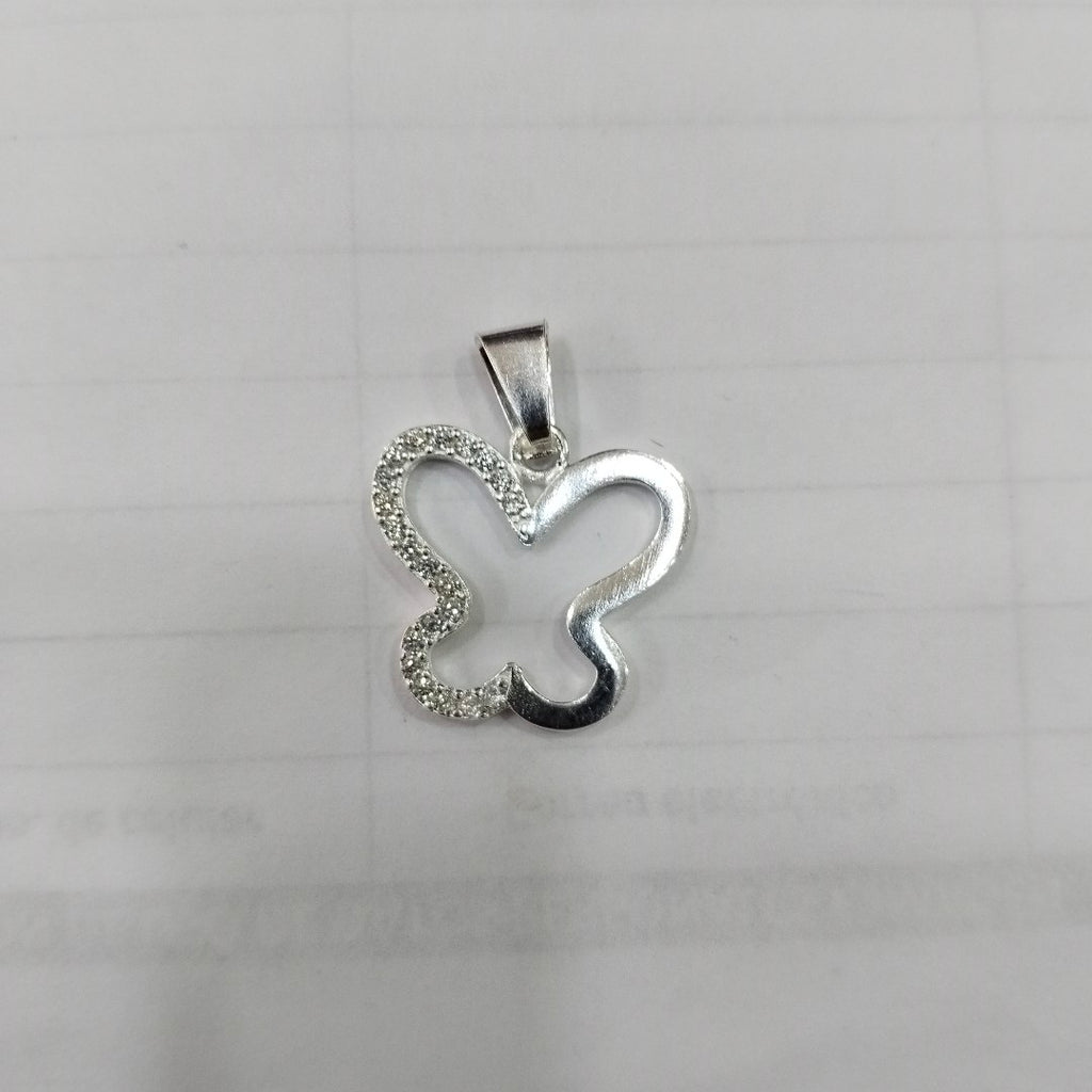 DIJE MARIPOSA C/CIRCONIAS PLATA .925 2.3 GR (NUEVO)