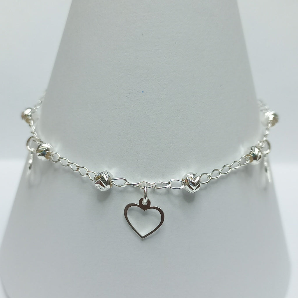 PULSERA TEJIDO ESPECIAL PLATA .925 18 CM 2.7 GR (NUEVO)