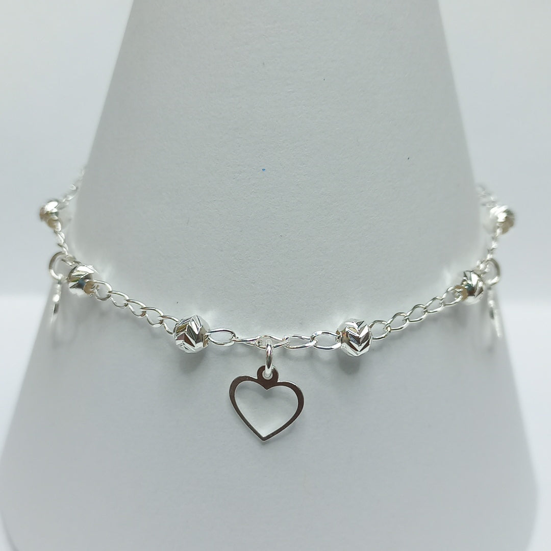 PULSERA TEJIDO ESPECIAL PLATA .925 18 CM 2.7 GR (NUEVO)