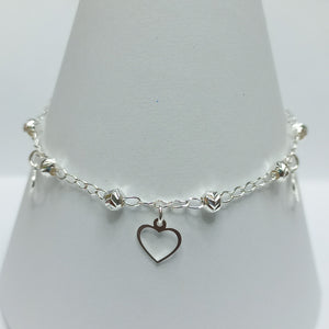 PULSERA TEJIDO ESPECIAL PLATA .925 18 CM 2.7 GR (NUEVO)