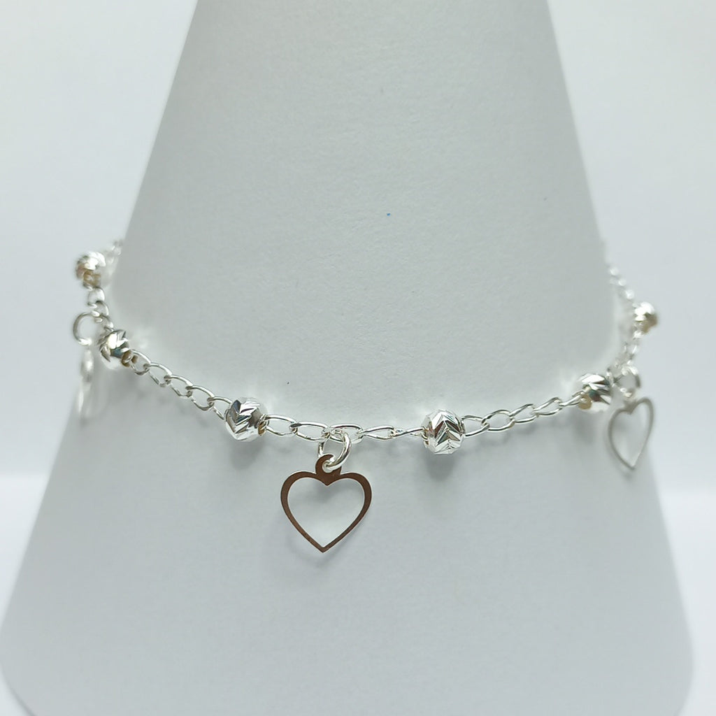PULSERA TEJIDO ESPECIAL PLATA .925 18 CM 2.7 GR (NUEVO)