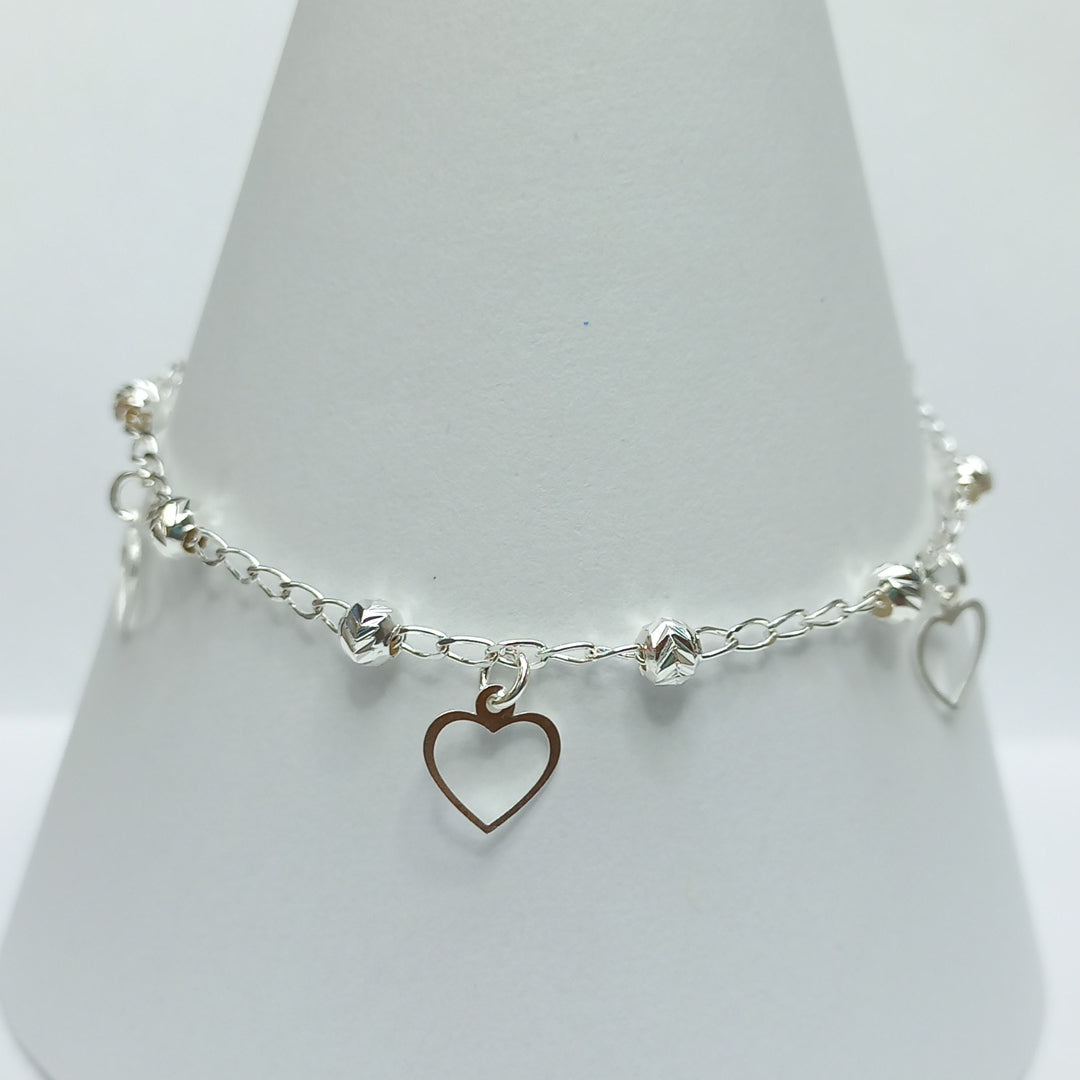 PULSERA TEJIDO ESPECIAL PLATA .925 18 CM 2.7 GR (NUEVO)