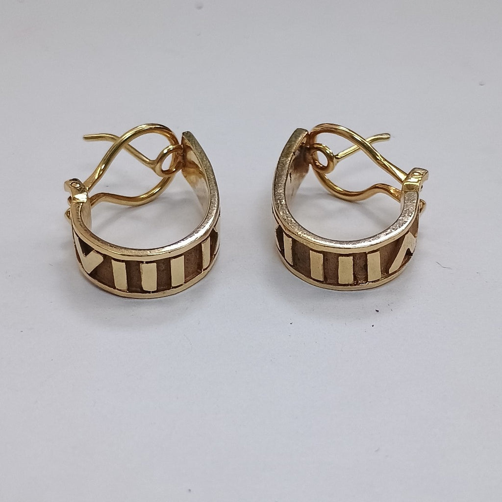 ARETES PAR ORO 14 K 8.7 GRMS (SEMINUEVO)
