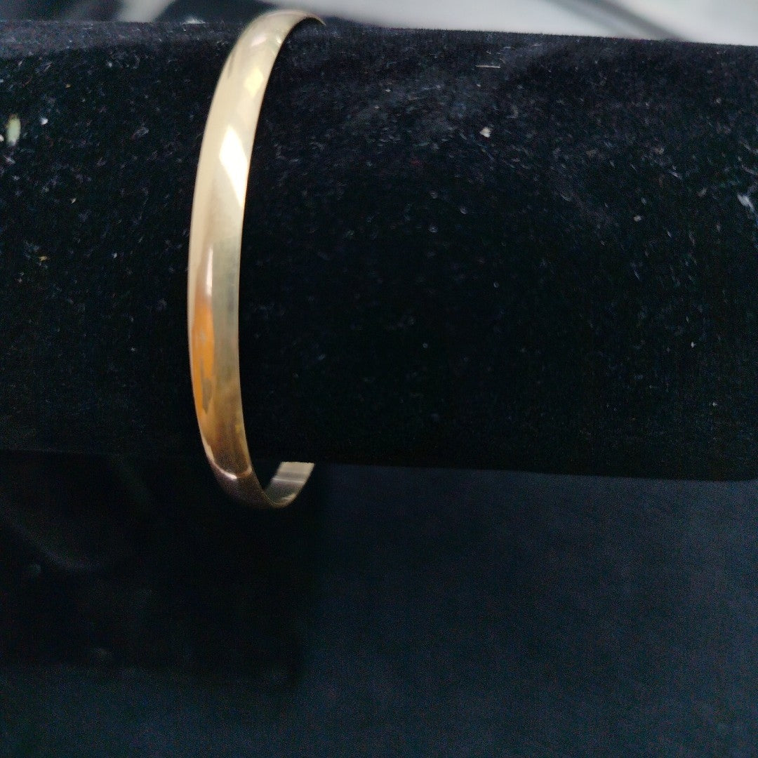 PULSERA RIGIDA ORO 10 K 8,50 GRMS (SEMINUEVO)