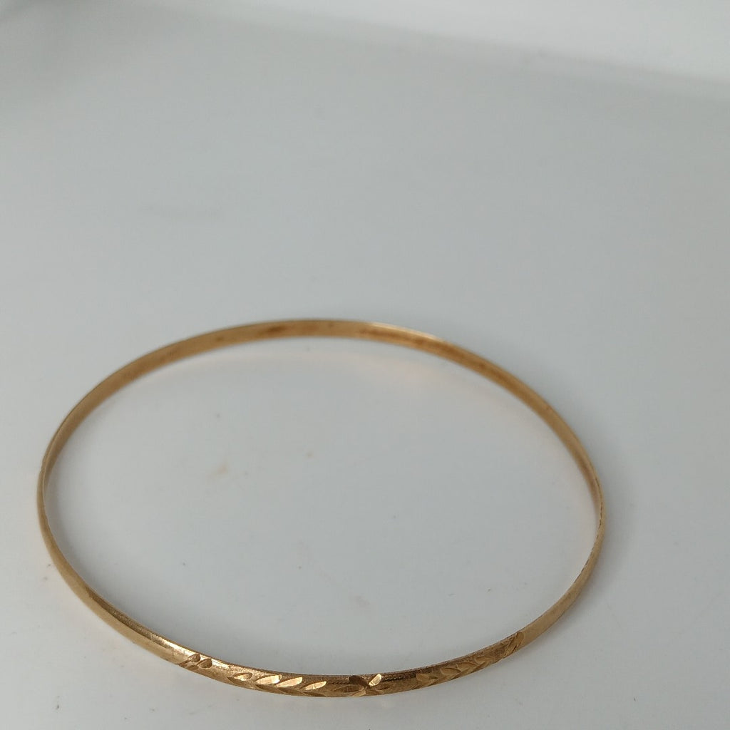PULSERA RIGIDA ORO 10 K 6.4 GRMS (SEMINUEVO)