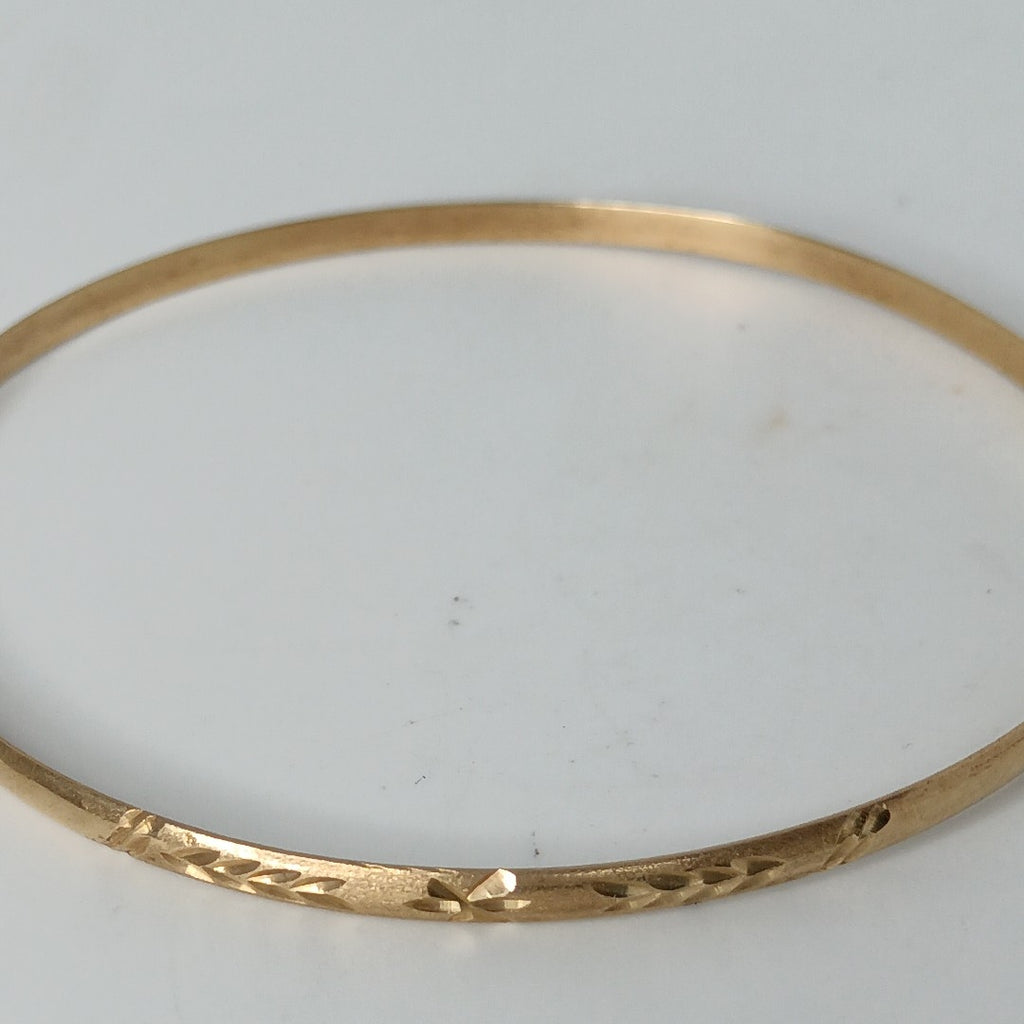 PULSERA RIGIDA ORO 10 K 6.4 GRMS (SEMINUEVO)