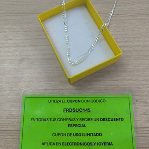 CADENA TEJIDO 3X1 PLATA .925 50 CM 7 GR (NUEVO)