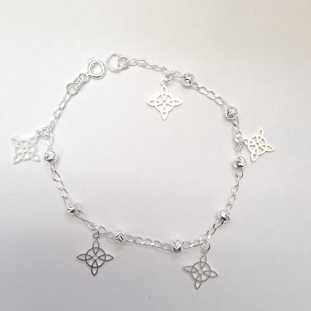 PULSERA TEJIDO ESPECIAL PLATA .925 18 CM 3.1 GR (NUEVO)