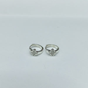 ARRACADAS C/CIRCONIAS PLATA .925 1.9 GR (NUEVO)