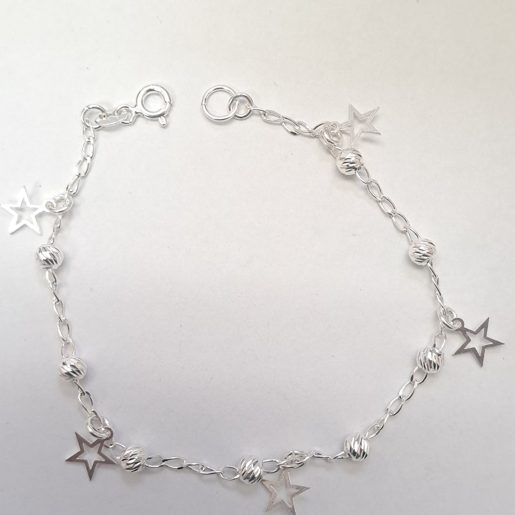 PULSERA TEJIDO ESPECIAL PLATA .925 18 CM 2.7 GR (NUEVO)