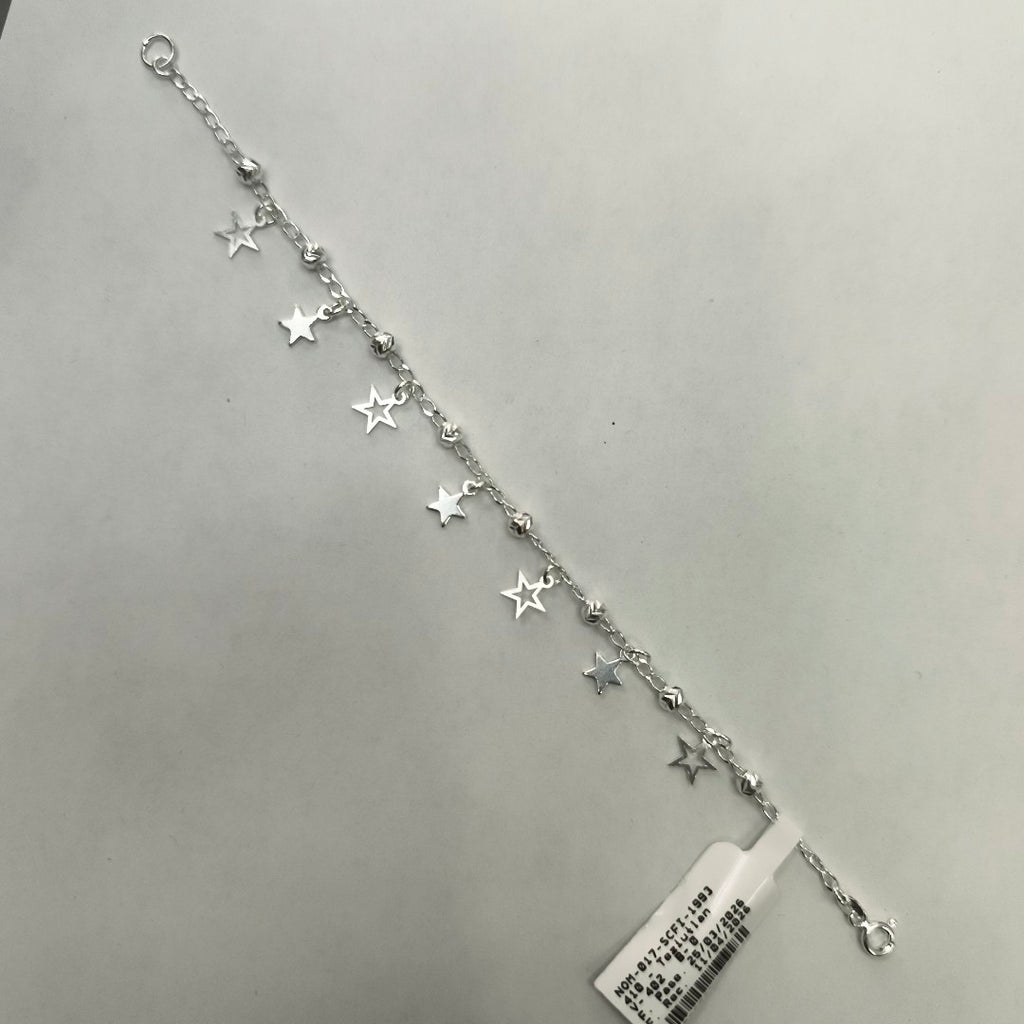 PULSERA TEJIDO ESPECIAL PLATA .925 18 CM 3.1 GR (NUEVO)