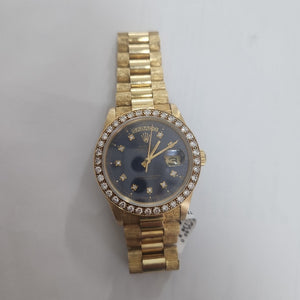  RELOJ CAJA Y PULSO ORO. (SEMINUEVO)