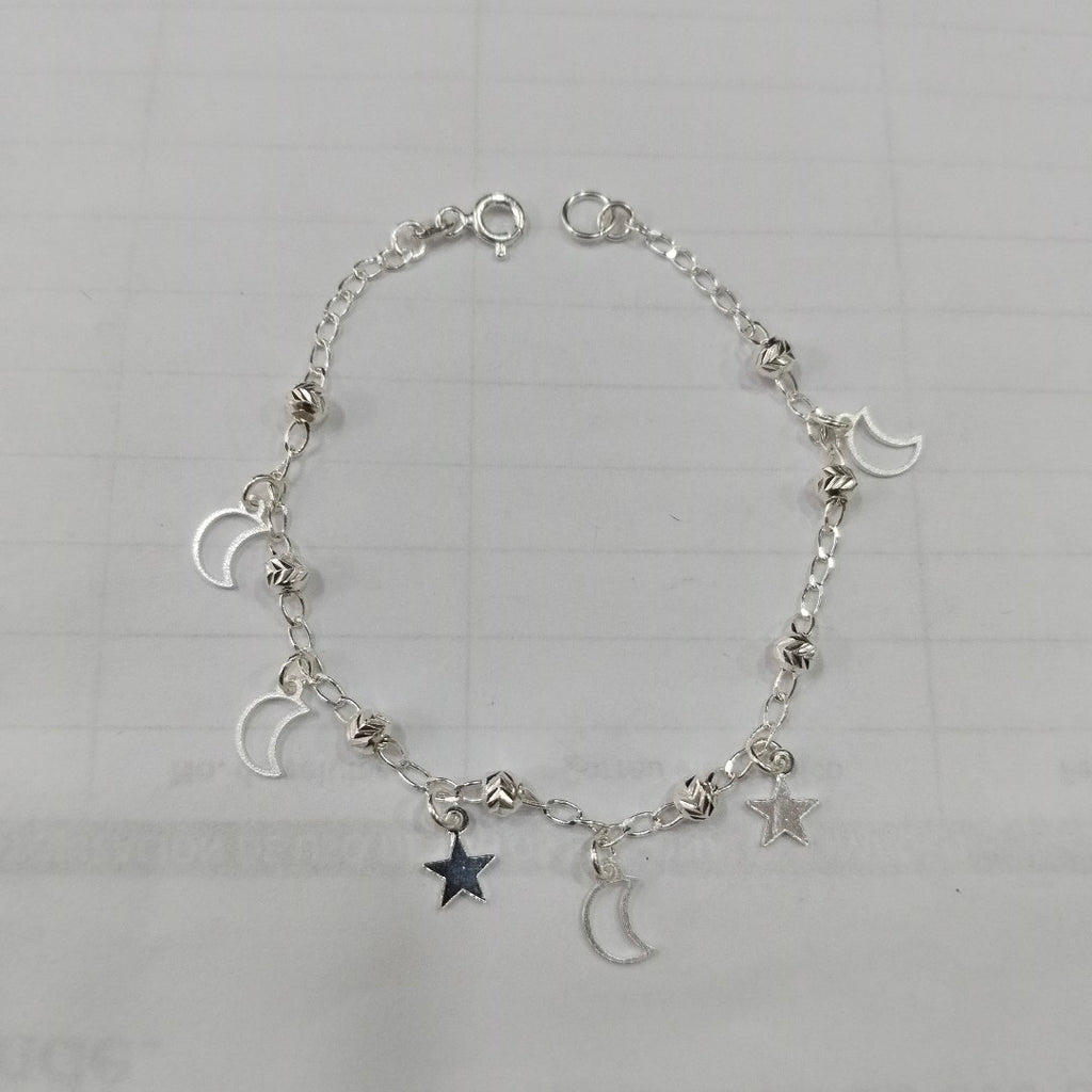 PULSERA TEJIDO TEJIDO ESPECIAL PLATA .925 18 CM 2.8 GR (NUEVO)