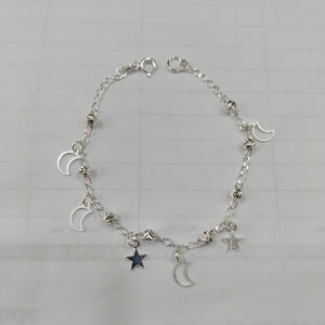 PULSERA TEJIDO TEJIDO ESPECIAL PLATA .925 18 CM 2.8 GR (NUEVO)