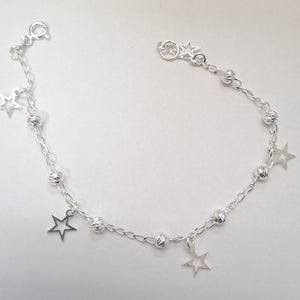 PULSERA TEJIDO ESPECIAL PLATA .925 18 CM 2.7 GR (NUEVO)