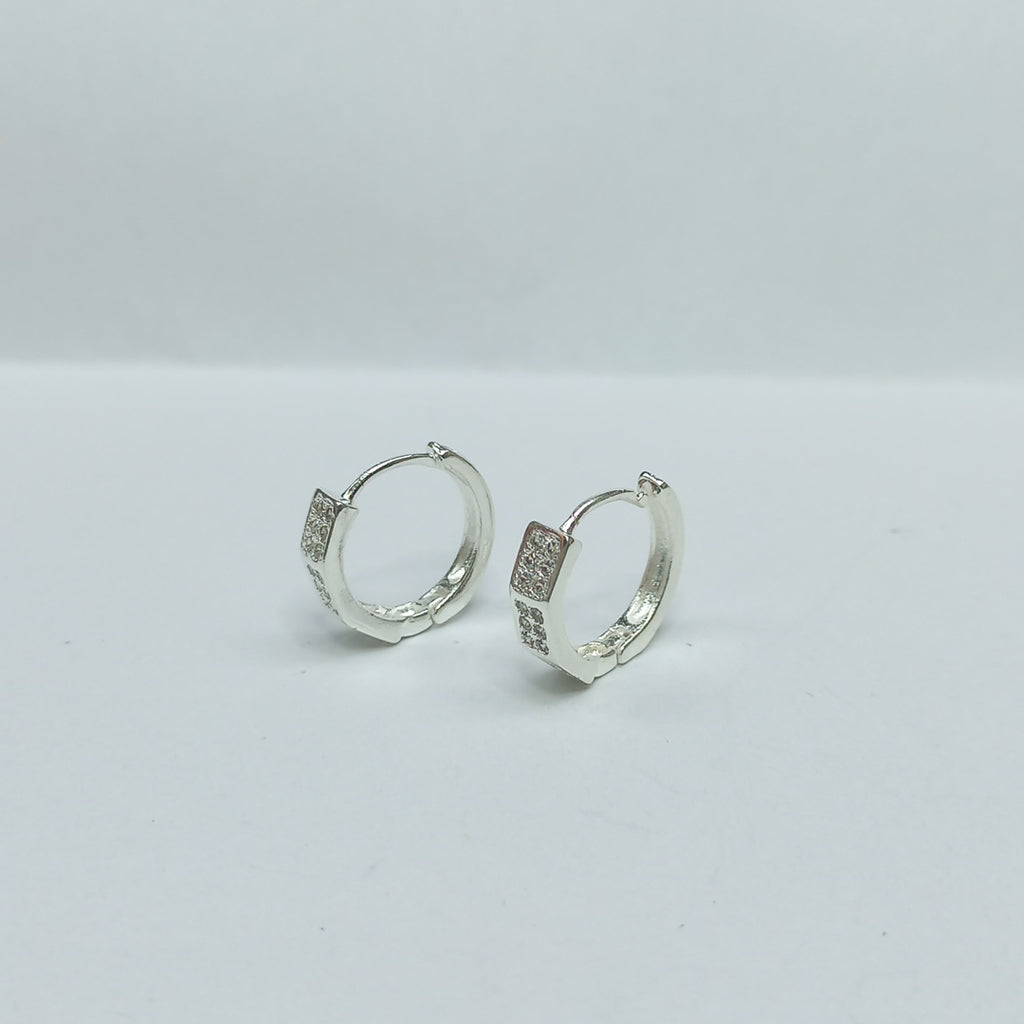 ARRACADAS C/CIRCONIAS PLATA .925 2.5 GR (NUEVO)