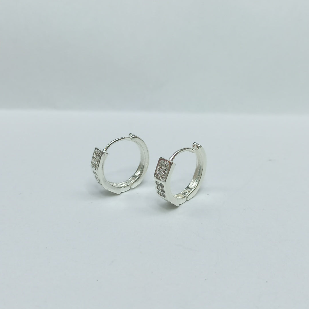 ARRACADAS C/CIRCONIAS PLATA .925 2.5 GR (NUEVO)