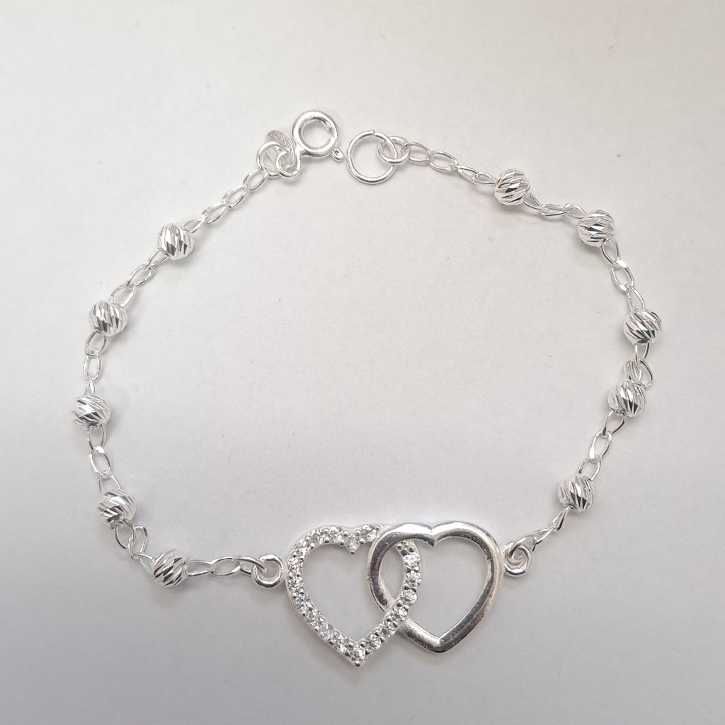 PULSERA TEJIDO TEJIDO ESPECIAL PLATA .925 18 CM 4.1 GR (NUEVO)