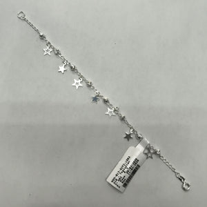 PULSERA TEJIDO ESPECIAL PLATA .925 18 CM 3.1 GR (NUEVO)