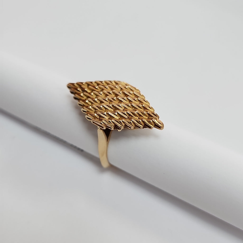 ANILLO ORO 18 K 7.6 GRMS (SEMINUEVO)