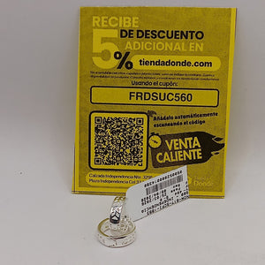 ARRACADAS PLATA .925 2.4 GR (NUEVO)
