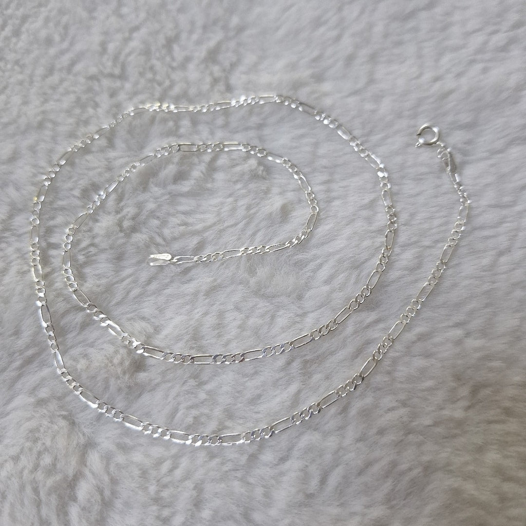 CADENA TEJIDO 3X1 PLATA .925 55 CM 4.4 GR (NUEVO)
