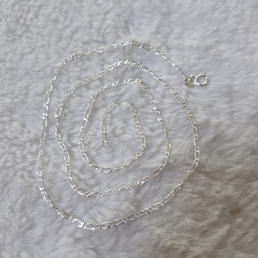 CADENA TEJIDO 1X1 PLATA .925 55 CM 3.3 GR (NUEVO)